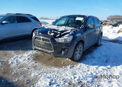 2015 Mitsubishi Outlander Sport Es z USA, uszkodzony, nr VIN 4A4AP3AU8FE048787